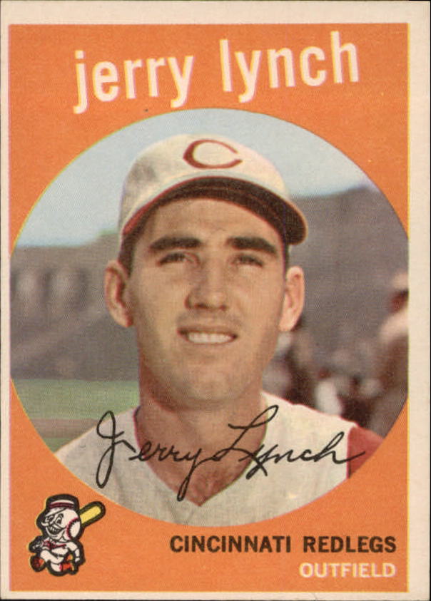 1959 Topps #97 Jerry Lynch