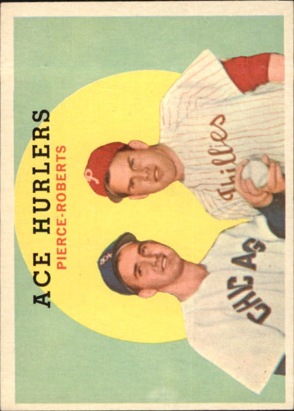 1959 Topps #156 Ace Hurlers/Billy Pierce/Robin Roberts