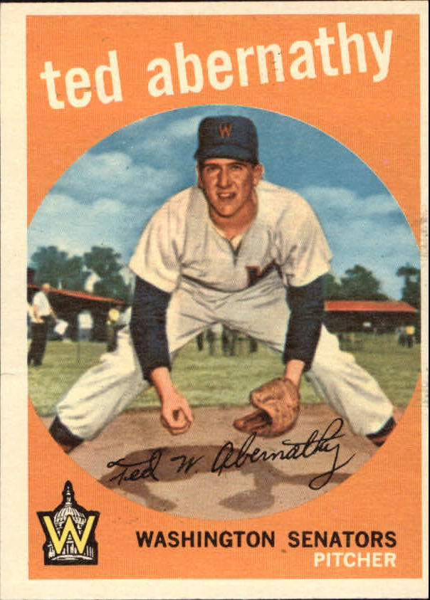 1959 Topps #169 Ted Abernathy