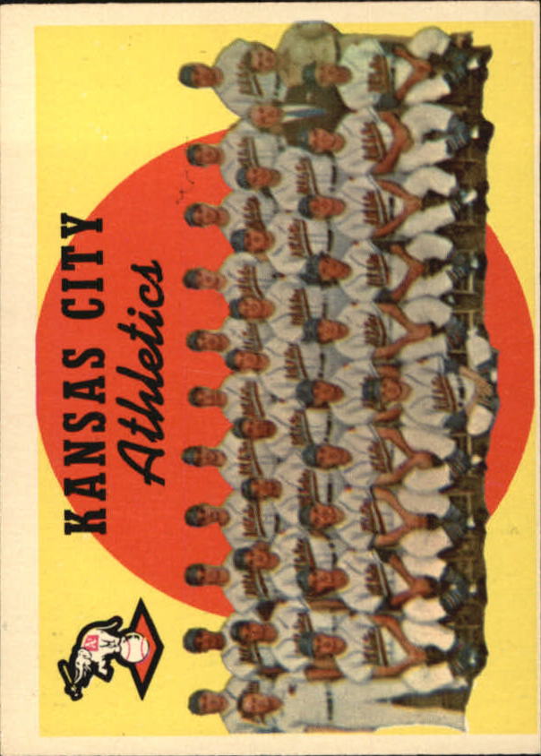 1959 Topps #172 Kansas City Athletics CL