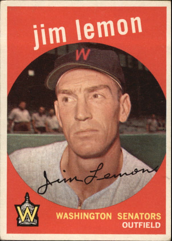 1959 Topps #215 Jim Lemon