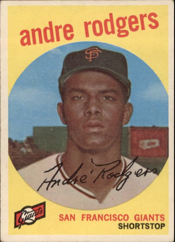 1959 Topps #216 Andre Rodgers