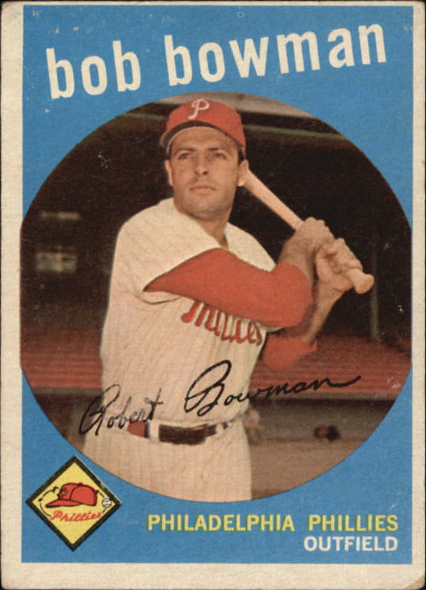 1959 Topps #221 Bob Bowman