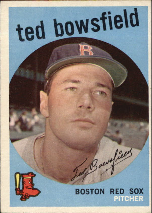 1959 Topps #236 Ted Bowsfield RC