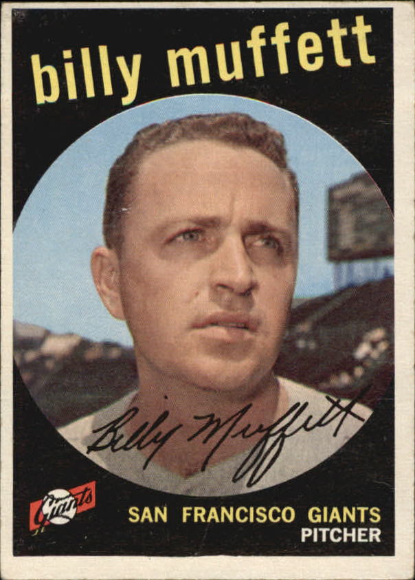 1959 Topps #241A Billy Muffett GB