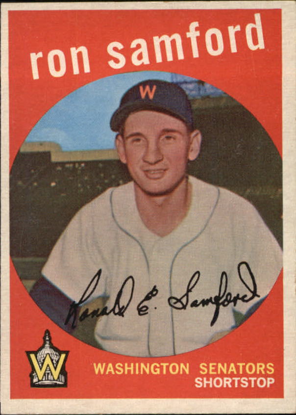 1959 Topps #242 Ron Samford RC