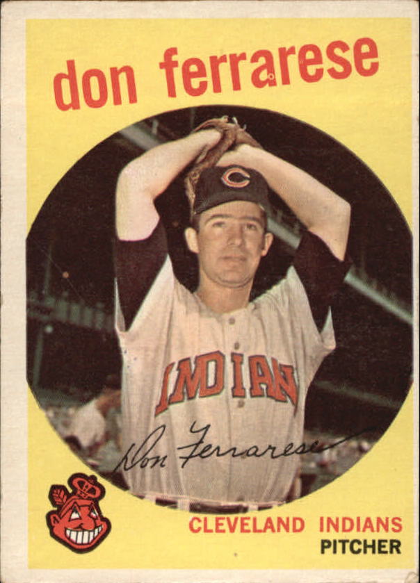 1959 Topps #247A Don Ferrarese GB
