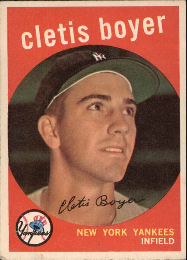 1959 Topps #251 Clete Boyer