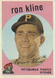1959 Topps #265 Ron Kline
