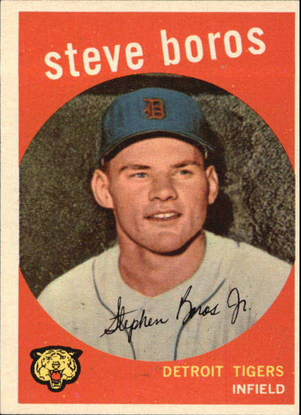 1959 Topps #331 Steve Boros