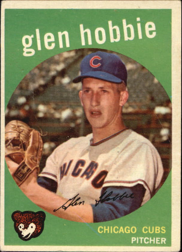 1959 Topps #334 Glen Hobbie