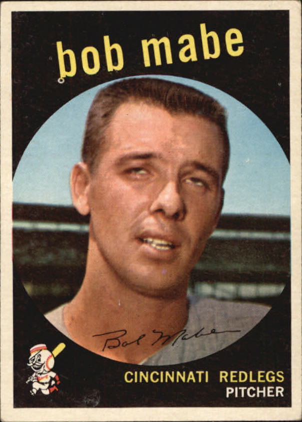 1959 Topps #356 Bob Mabe RC