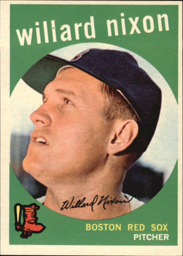 1959 Topps #361 Willard Nixon