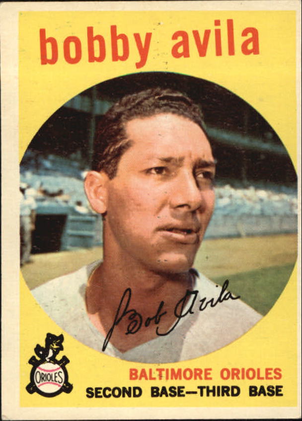 1959 Topps #363 Bobby Avila