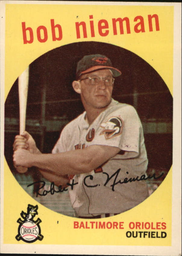 1959 Topps #375 Bob Nieman