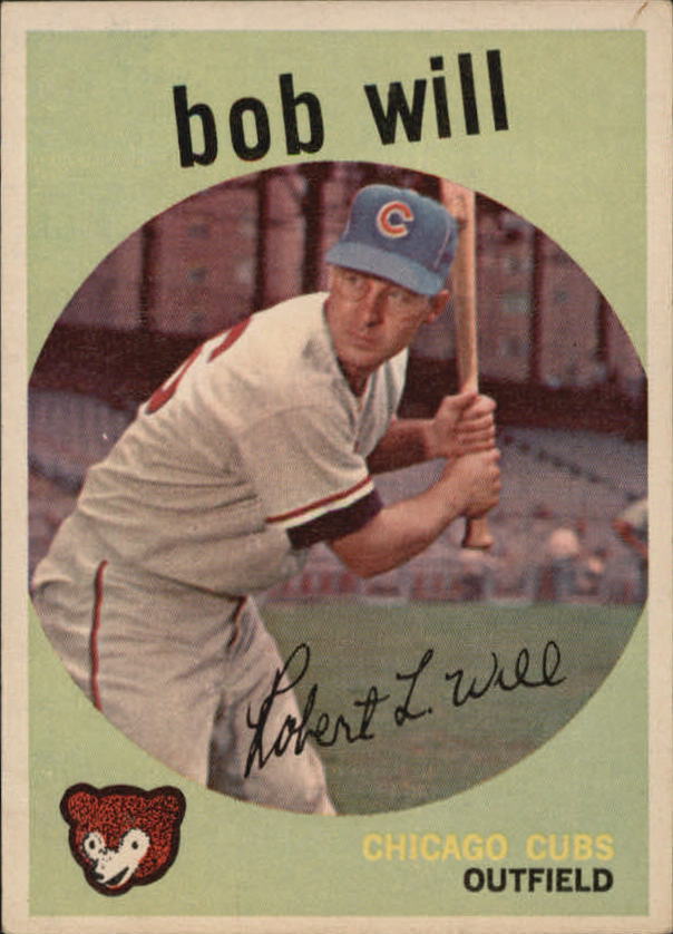 1959 Topps #388 Bob Will RC