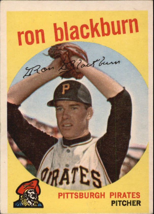 1959 Topps #401 Ron Blackburn