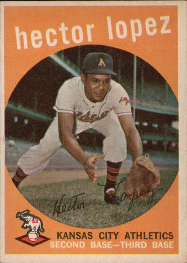 1959 Topps #402 Hector Lopez