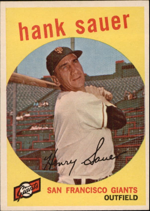1959 Topps #404 Hank Sauer