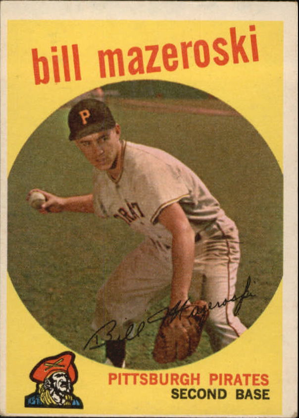 1959 Topps #415 Bill Mazeroski