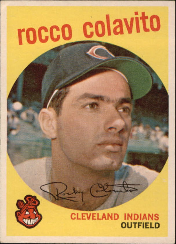 1959 Topps #420 Rocky Colavito