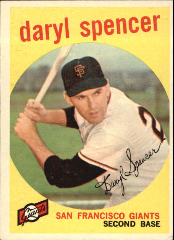 1959 Topps #443 Daryl Spencer