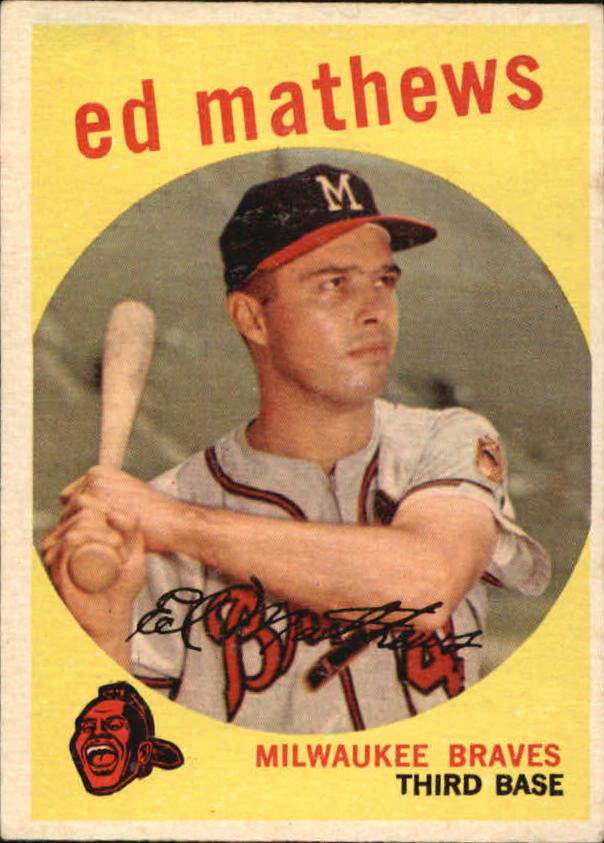 Eddie Mathews Baseball Cards for sale