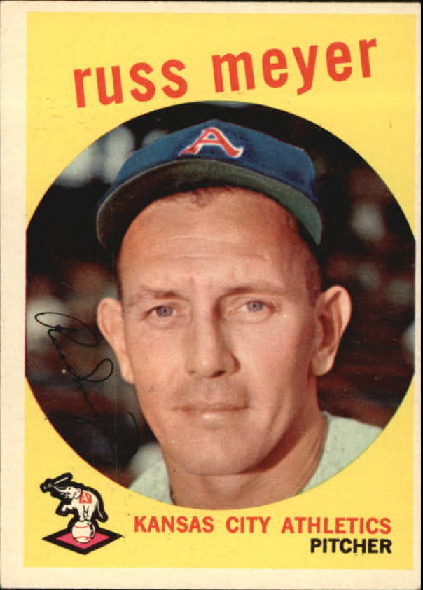 1959 Topps #482 Russ Meyer