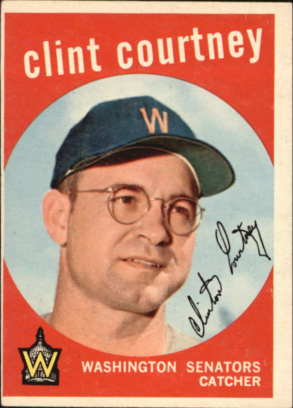 1959 Topps #483 Clint Courtney