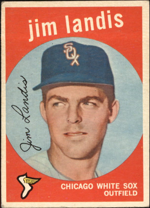 1959 Topps #493 Jim Landis
