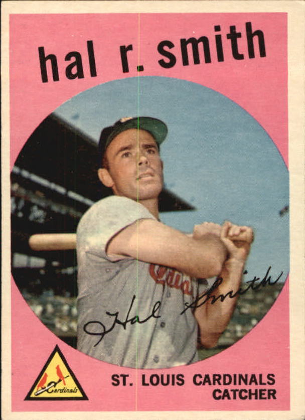 1959 Topps #497 Hal R. Smith