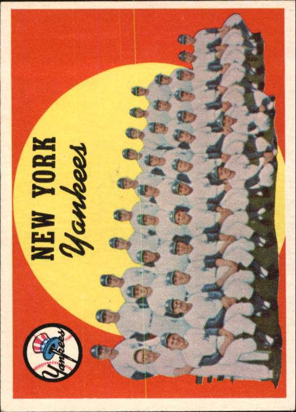 1959 Topps #510 New York Yankees CL