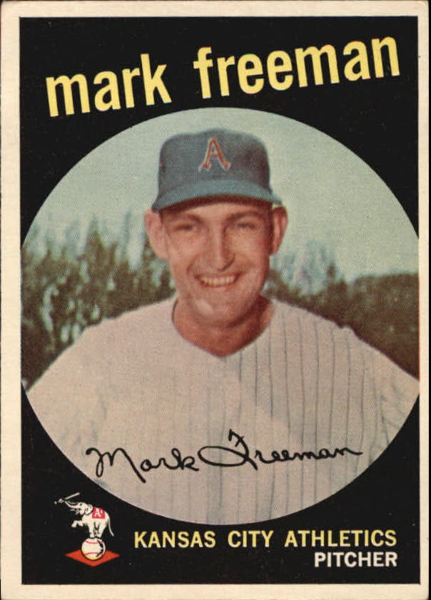 1959 Topps #532 Mark Freeman RC