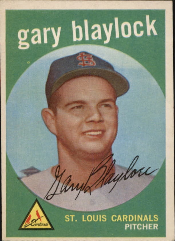 1959 Topps #539 Gary Blaylock RC