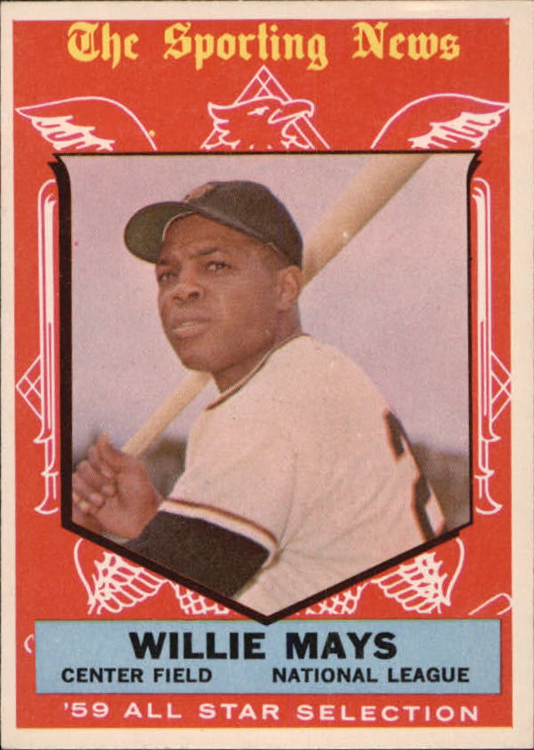 1959 Topps #563 Willie Mays AS