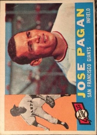 1960 Topps #67 Jose Pagan RC
