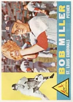1960 Topps #101 Bob Miller RC