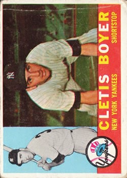 1960 Topps #109 Clete Boyer