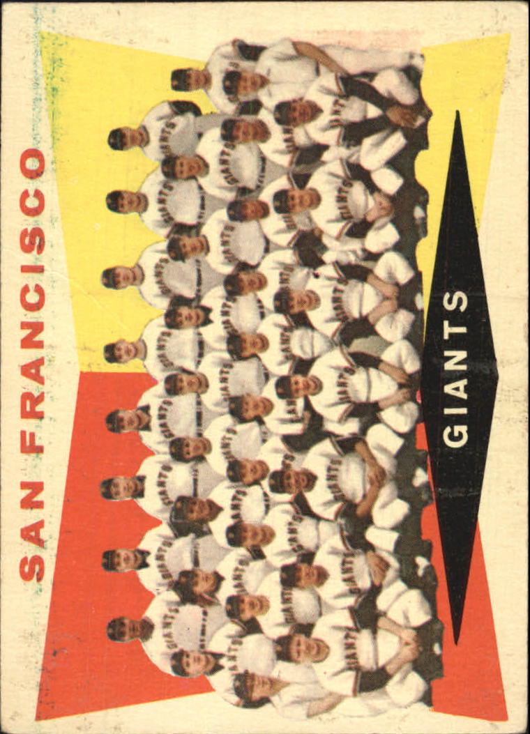 1960 Topps #151 San Francisco Giants CL