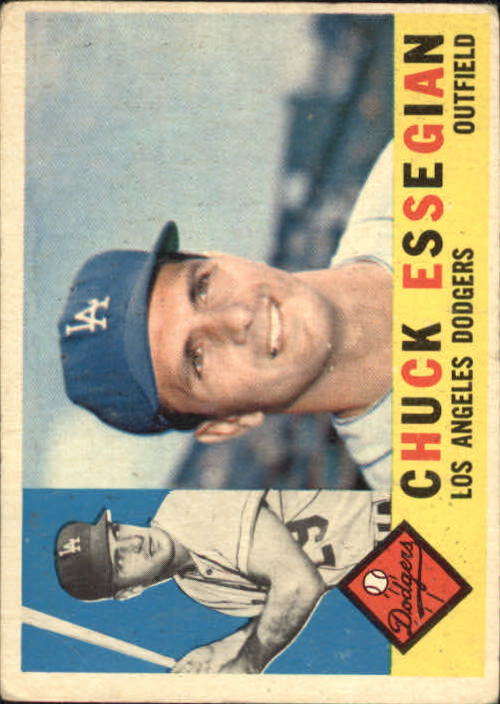 1960 Topps #166 Chuck Essegian