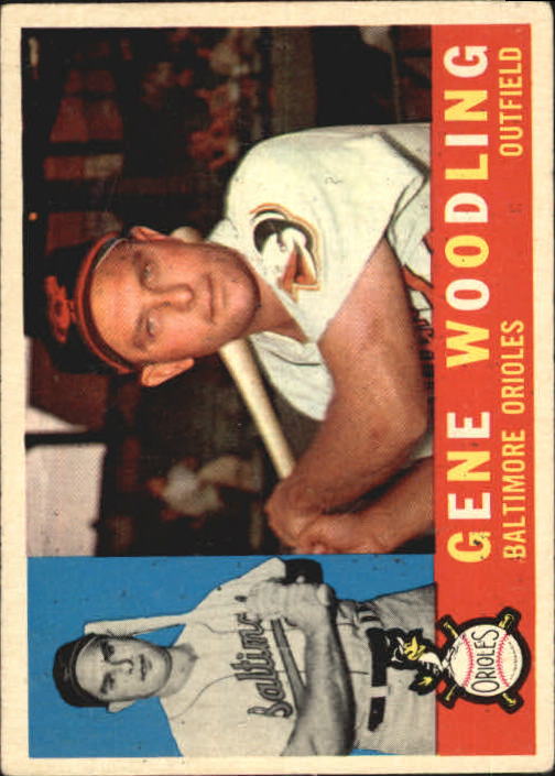 1960 Topps #190 Gene Woodling