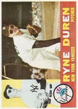 1960 Topps #204 Ryne Duren