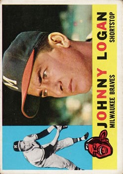 1960 Topps #205 Johnny Logan