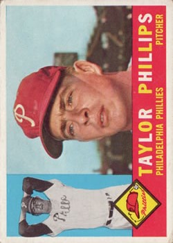 1960 Topps #211 Taylor Phillips