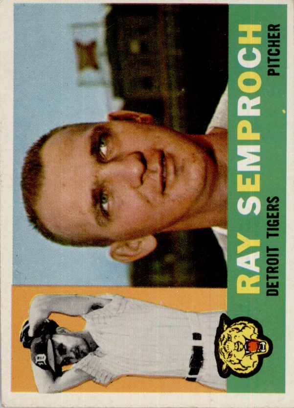 1960 Topps #286 Ray Semproch