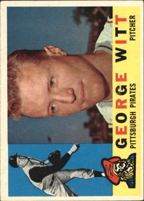 1960 Topps #298 George Witt