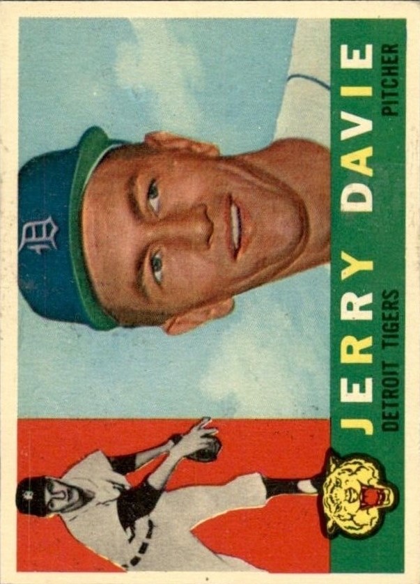 1960 Topps #301 Jerry Davie