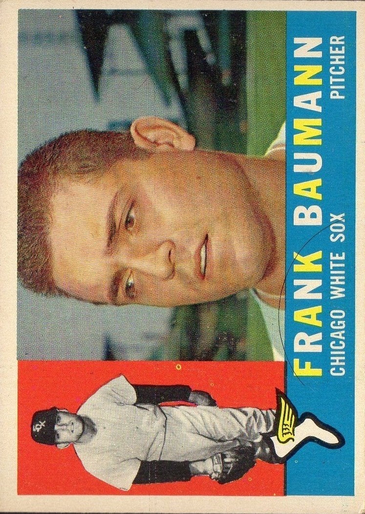 1960 Topps #306 Frank Baumann
