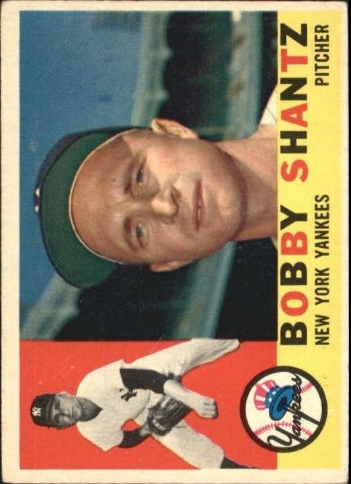 1960 Topps #315 Bobby Shantz