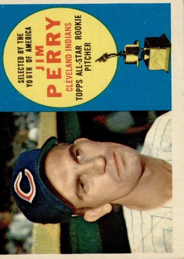 1960 Topps #324 Jim Perry ASR